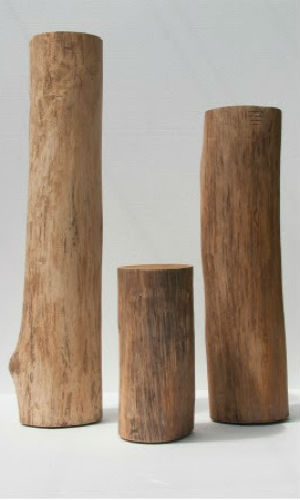 SOLID TEAK Plant Stands - Rustic